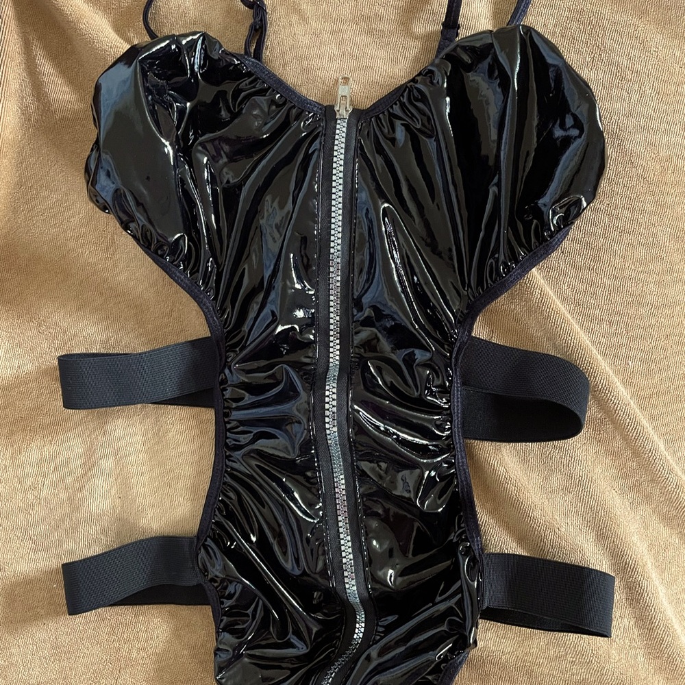 ROMWE Teddy Bodysuit